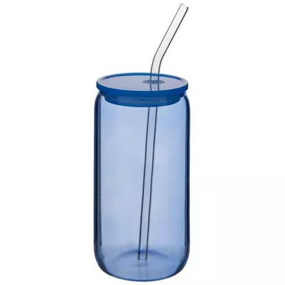 Colored Glass Can 16oz