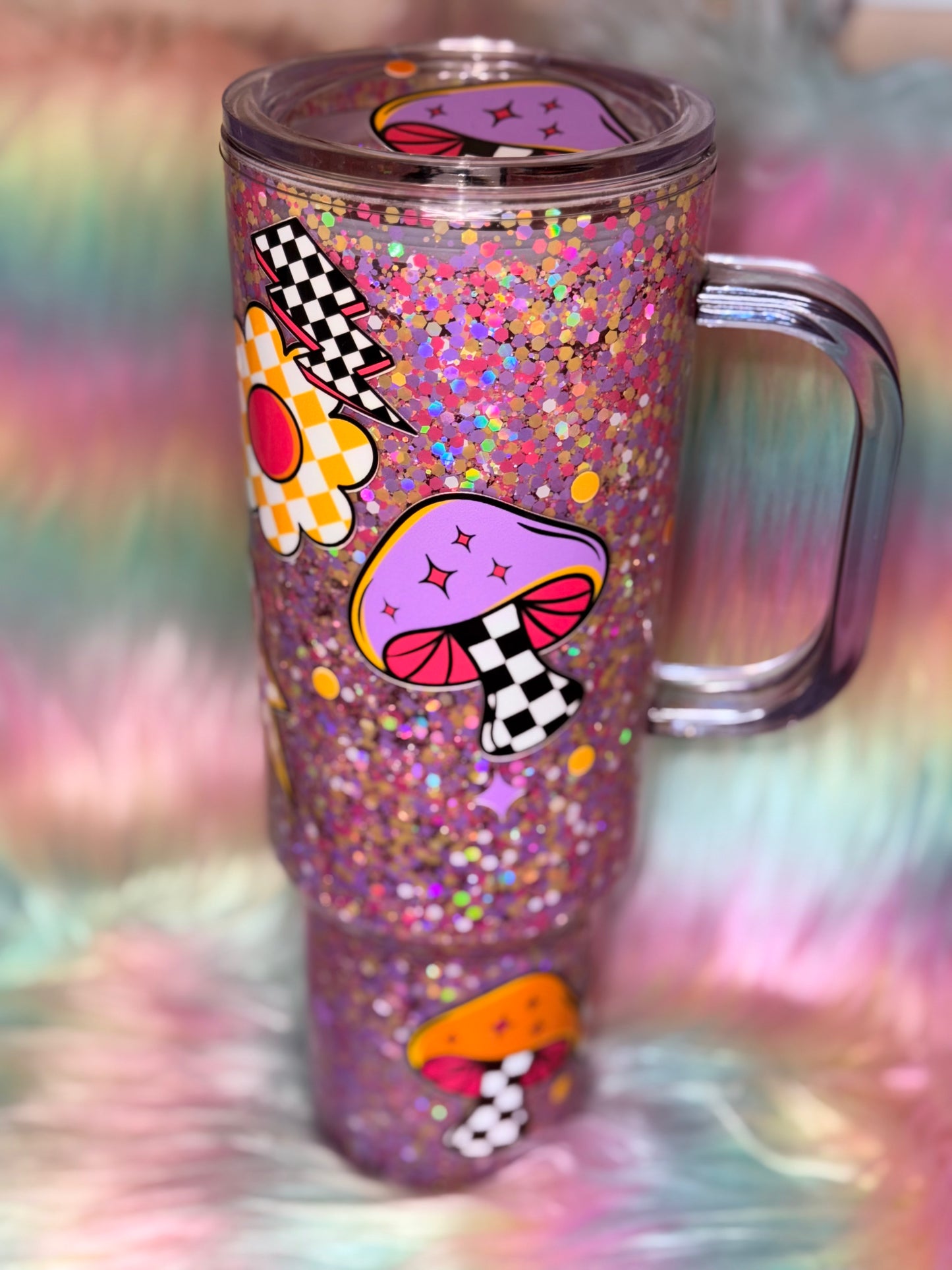 Ready to ship 40oz Glitter Snow Globes
