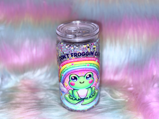 Ready to ship 16oz Glitter Snow Globe