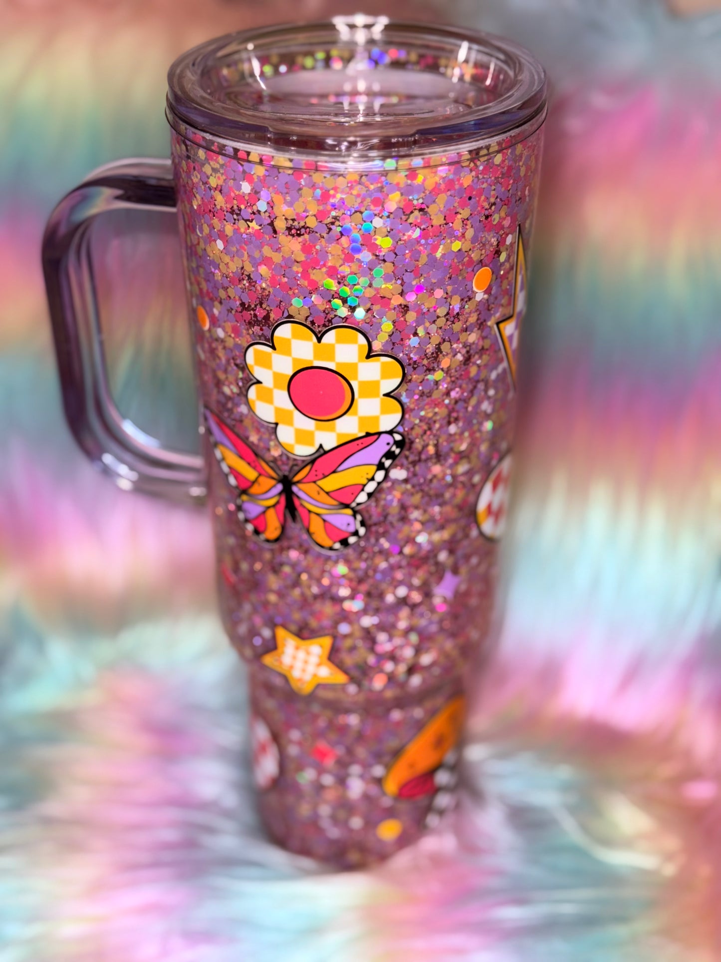 Ready to ship 40oz Glitter Snow Globes