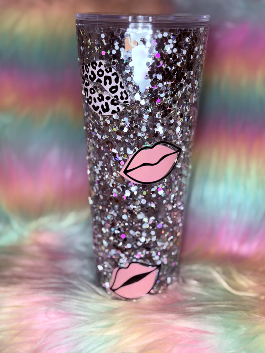 Ready to ship 24oz Glitter Snow Globes