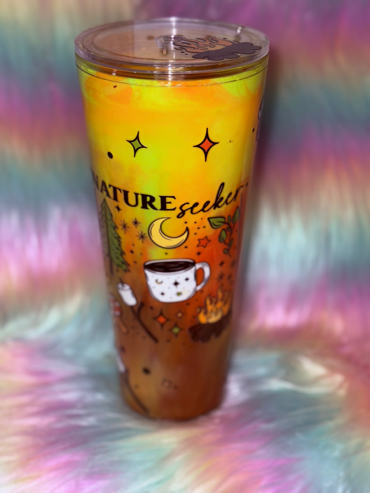 Ready to ship 24 oz Acrylic Paint Snow Globes