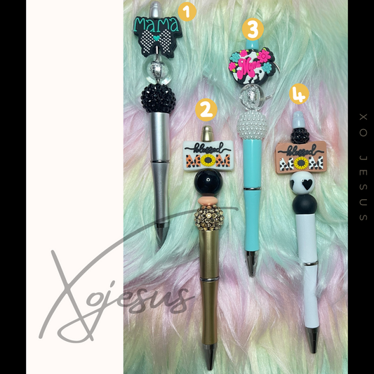 Beaded Pens